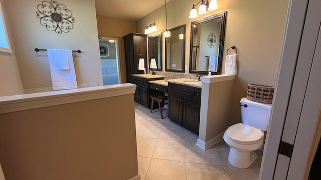 208 Reardon, Rehobeth, AL 36301 - bathroom with tile patterned floors, double vanity, and toilet