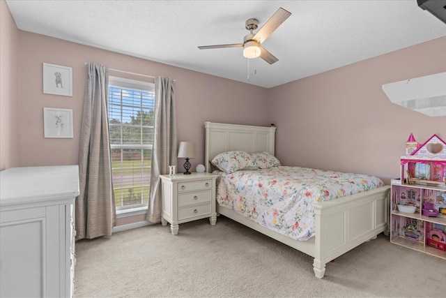 24 County Road 278, Enterprise, AL 36330 - bedroom with light carpet and ceiling fan