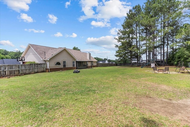24 County Road 278, Enterprise, AL 36330 - view of yard featuring a playground