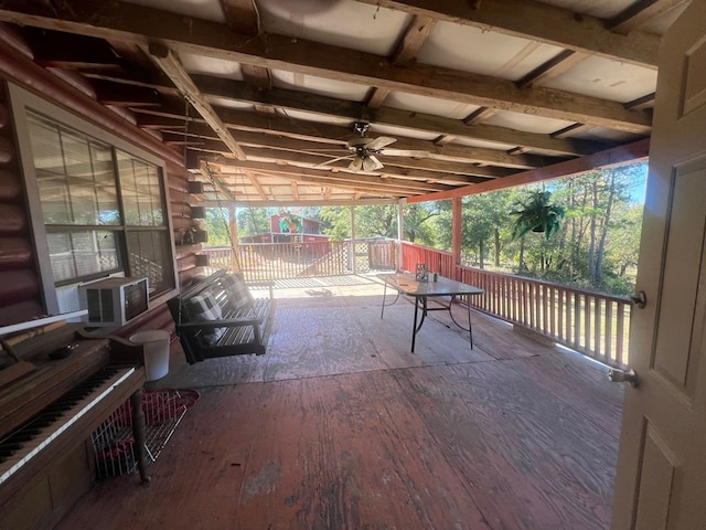 50 Holanna Rd, Morris, GA 39867 - view of patio / terrace featuring cooling unit