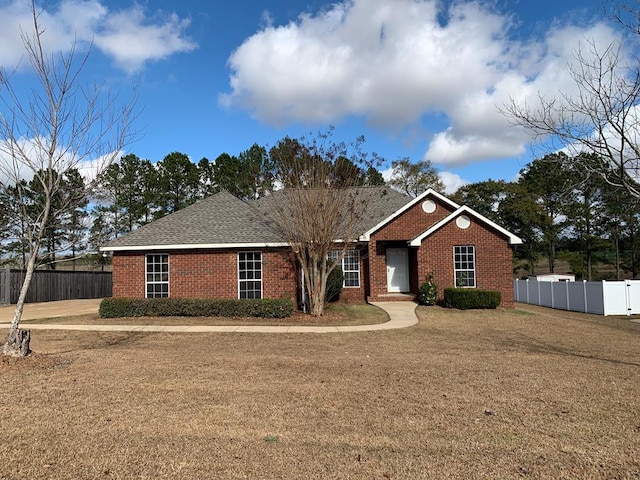 view of ranch-style house