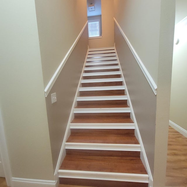 6325 State Highway 95, Abbeville, AL 36310 - stairs with wood finished floors