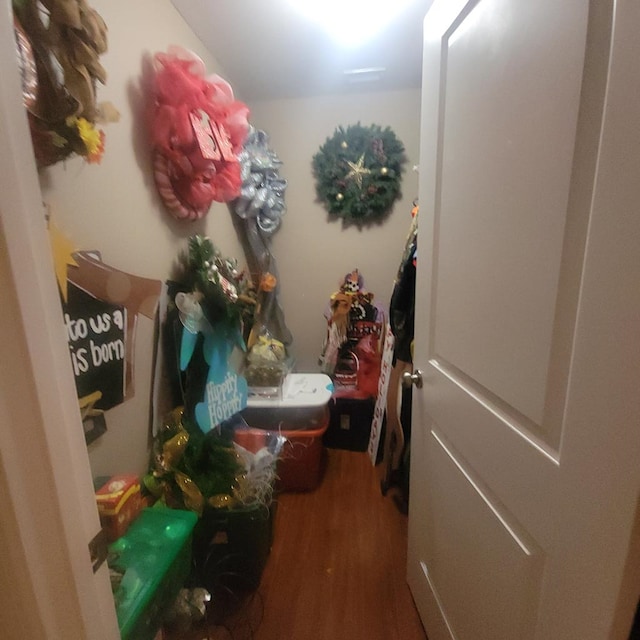 6325 State Highway 95, Abbeville, AL 36310 - interior space featuring separate washer and dryer and wood finished floors