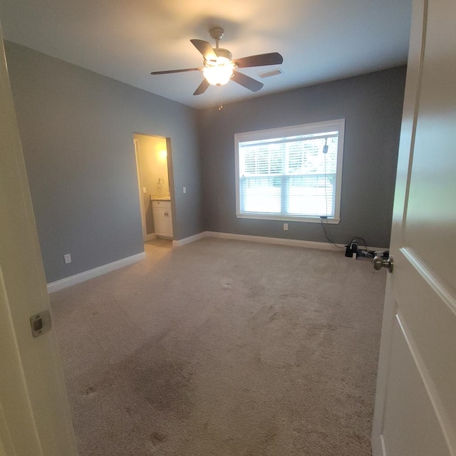 6325 State Highway 95, Abbeville, AL 36310 - unfurnished room featuring light colored carpet and ceiling fan