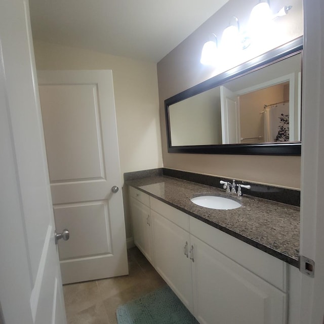 6325 State Highway 95, Abbeville, AL 36310 - bathroom featuring vanity and tile patterned flooring