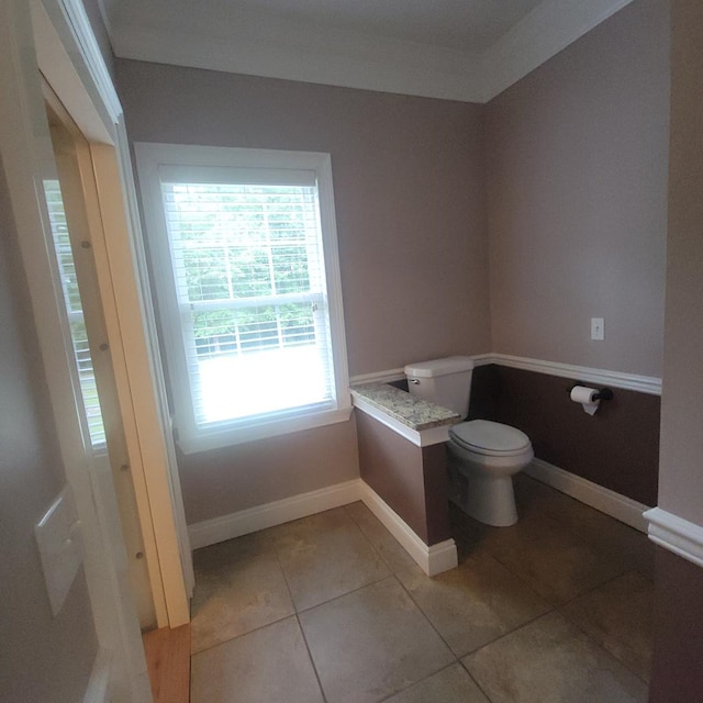 6325 State Highway 95, Abbeville, AL 36310 - bathroom with toilet and tile patterned floors