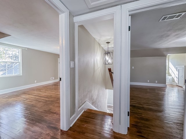 interior space featuring hardwood / wood-style floors