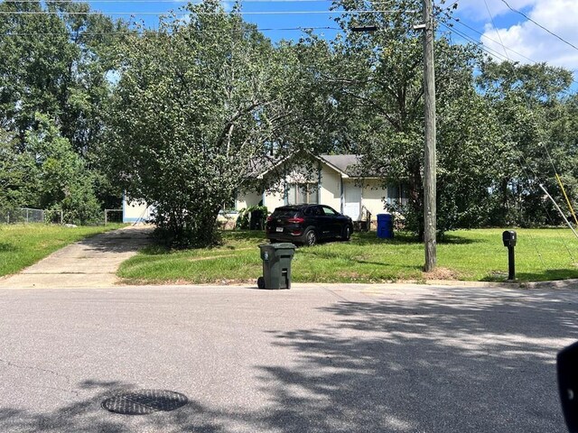 view of obstructed view of property