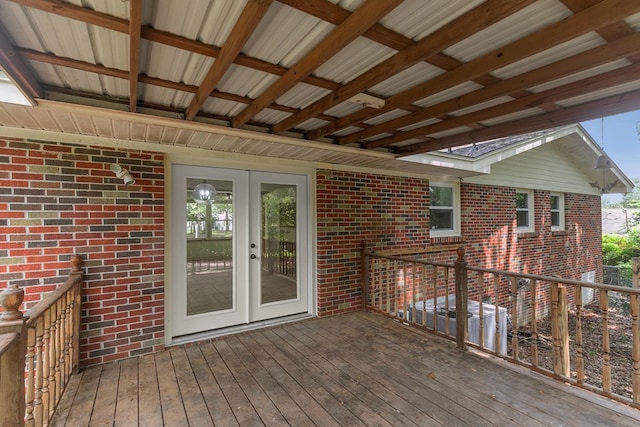 1571 Denton Rd, Dothan, AL 36303 - deck featuring french doors