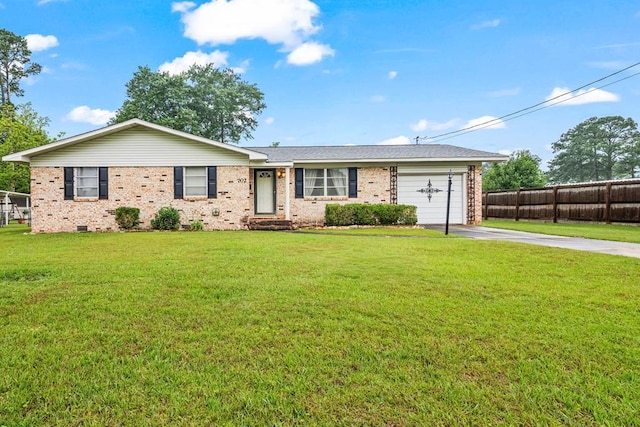 702 Highland St, Dothan, AL 36301 - single story home with concrete driveway, brick siding, and a garage