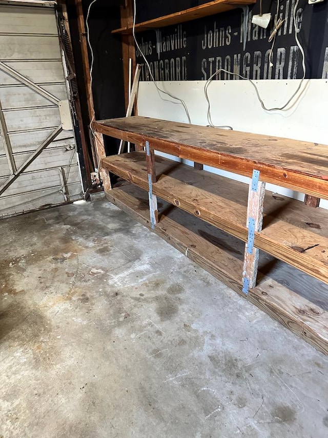 detailed view of concrete floors