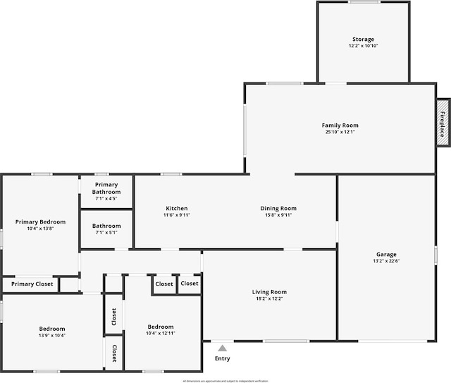 702 Highland St, Dothan, AL 36301 - floor plan / room layout