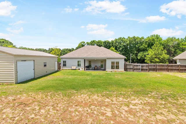 465 Choc Hill Rd, Dothan, AL 36303 - rear view of property featuring a patio and an outdoor structure