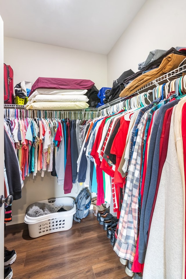 465 Choc Hill Rd, Dothan, AL 36303 - spacious closet with wood finished floors