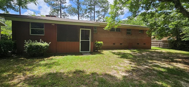 1109 Sumter St, Dothan, AL 36301 - back of house with crawl space