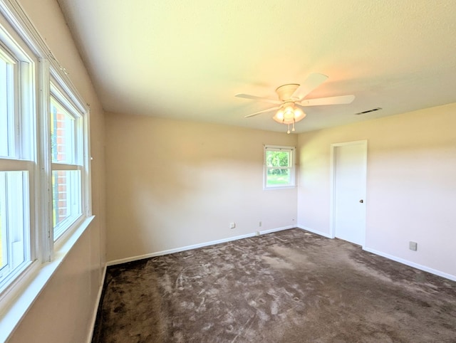 602 Cobb Rd, Dothan, AL 36301 - unfurnished room featuring carpet and a ceiling fan