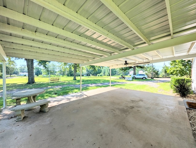 602 Cobb Rd, Dothan, AL 36301 - view of patio / terrace featuring a carport
