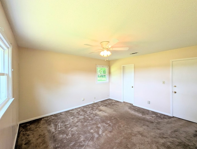 602 Cobb Rd, Dothan, AL 36301 - unfurnished bedroom with carpet flooring and a ceiling fan
