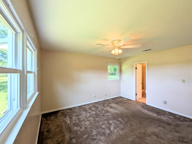 602 Cobb Rd, Dothan, AL 36301 - carpeted spare room featuring baseboards and a ceiling fan