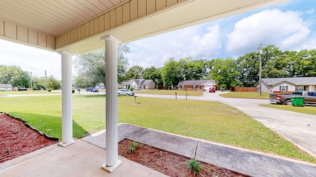 284 Alec Cir, Ozark, AL 36360 - view of green lawn featuring a residential view
