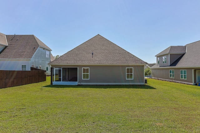 120 Puent Dr, Dothan, AL 36301 - back of house featuring a sunroom