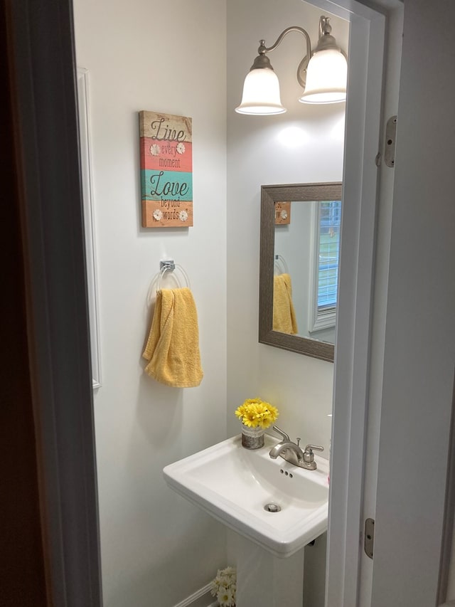 bathroom with sink