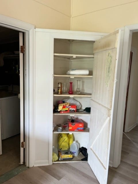 view of pantry