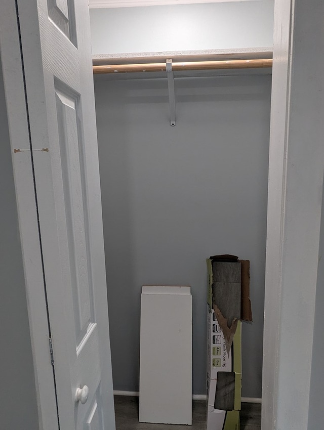 view of closet