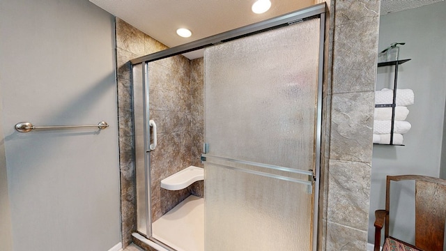 119 Willow Oaks Dr, Headland, AL 36345 - full bath featuring a shower stall