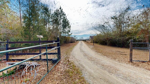 view of road