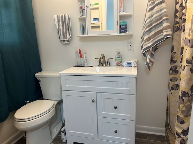 16 Holman St, Daleville, AL 36322 - full bathroom featuring vanity and a shower with curtain