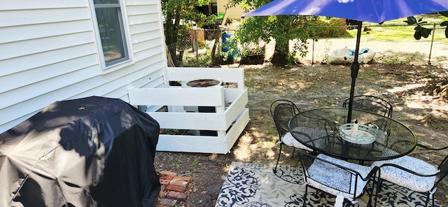 207 W Pullum St, Samson, AL 36477 - view of patio featuring a grill