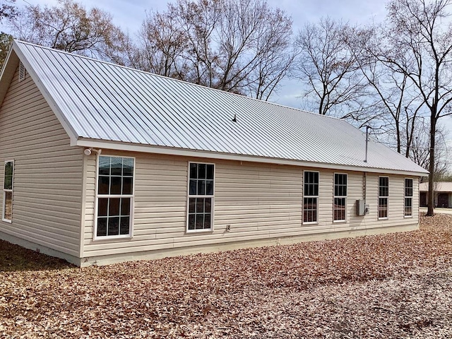 view of back of property