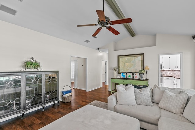 108 Mulberry Ct, Dothan, AL 36303 - living area featuring wood finished floors and ceiling fan