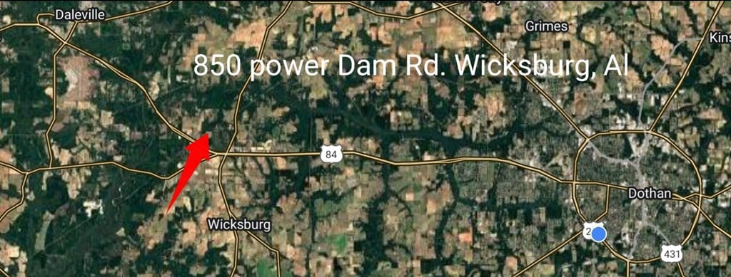 840 Power Dam Rd, Wicksburg, AL 36352