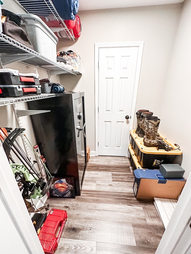 178 W Lawrence Harris Hwy, Slocomb, AL 36375 - laundry room with wood finished floors