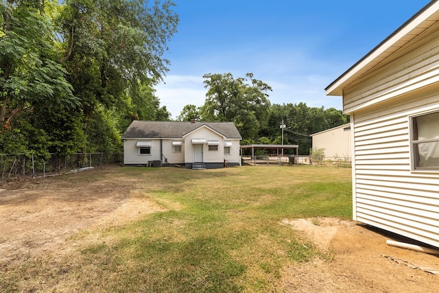 view of yard