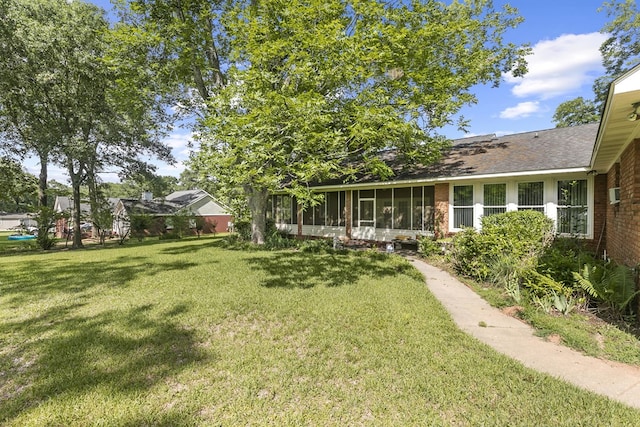 1764 John D Odom Rd, Dothan, AL 36303 - view of grassy yard featuring a sunroom