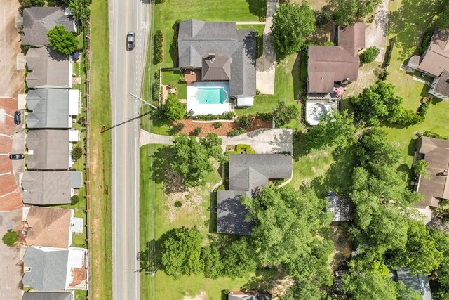 1764 John D Odom Rd, Dothan, AL 36303 - aerial view of residential area with a pool