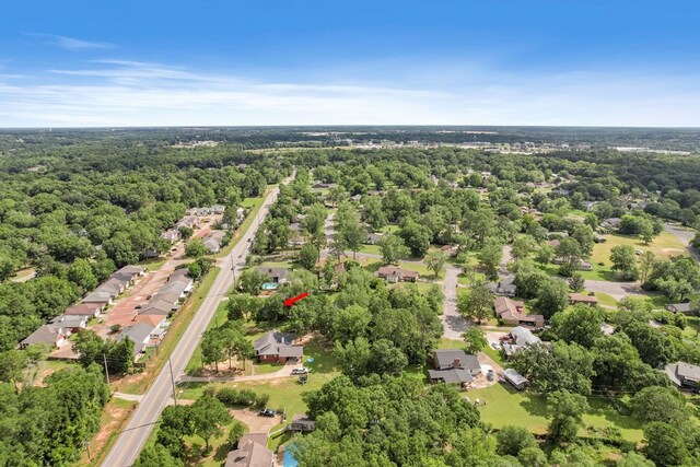 1764 John D Odom Rd, Dothan, AL 36303 - aerial overview of property's location with a heavily wooded area