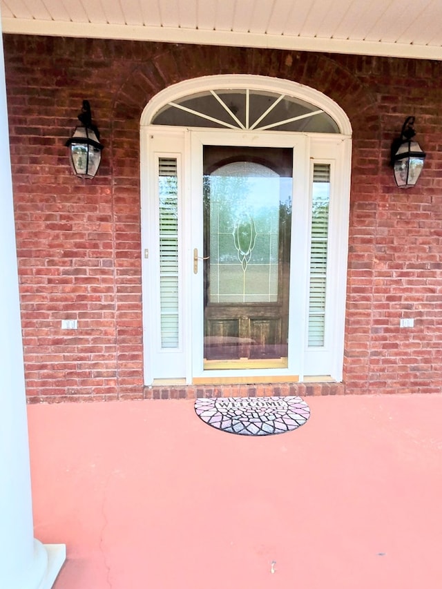 2230 W County Road 16, Headland, AL 36345 - entrance to property with brick siding