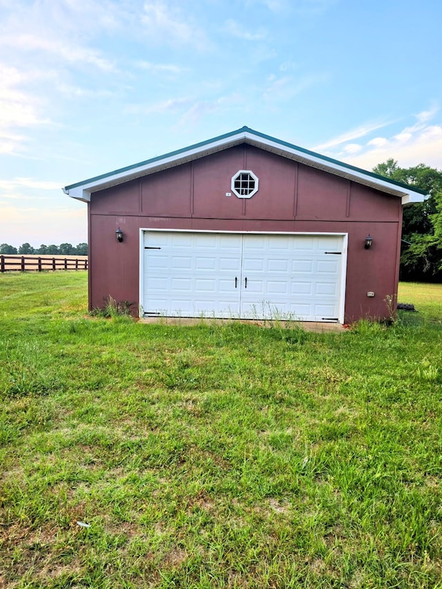 2230 W County Road 16, Headland, AL 36345 - detached garage featuring fence