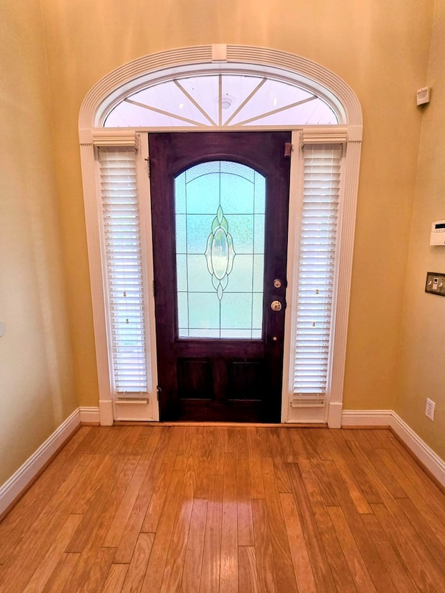 2230 W County Road 16, Headland, AL 36345 - foyer featuring light wood-style flooring and baseboards