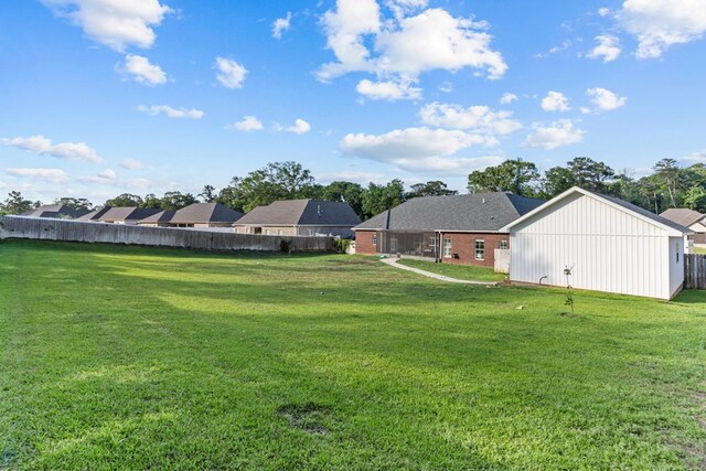 213 Archer Trl, Enterprise, AL 36351 - view of yard featuring fence