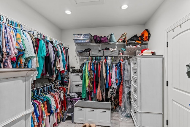 213 Archer Trl, Enterprise, AL 36351 - spacious closet with attic access