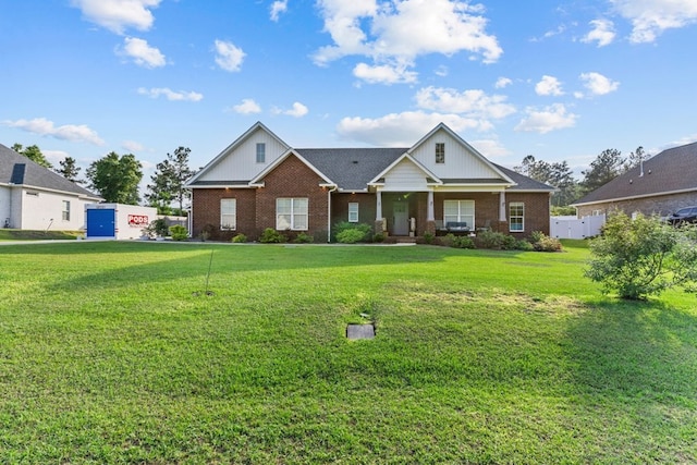 213 Archer Trl, Enterprise, AL 36351 - view of front of house with a front lawn and brick siding