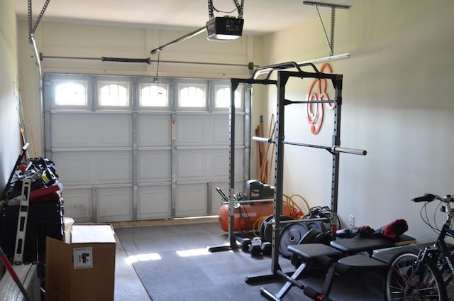 124 Whitney Ave, Enterprise, AL 36330 - garage with a garage door opener