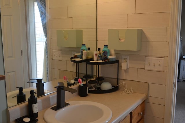 124 Whitney Ave, Enterprise, AL 36330 - bathroom with vanity and healthy amount of natural light