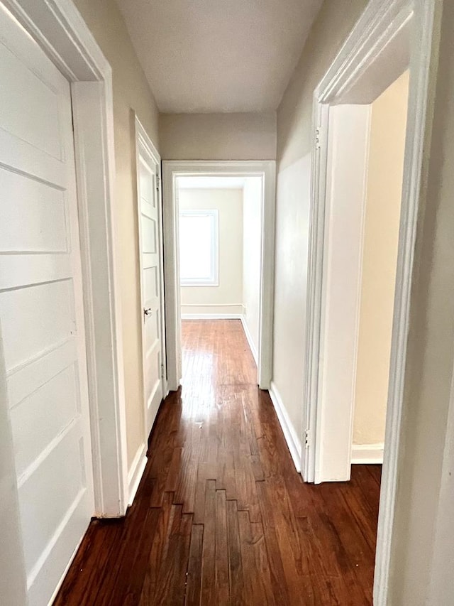 115 Westmont Dr, Dothan, AL 36301 - corridor featuring dark wood-style flooring and baseboards
