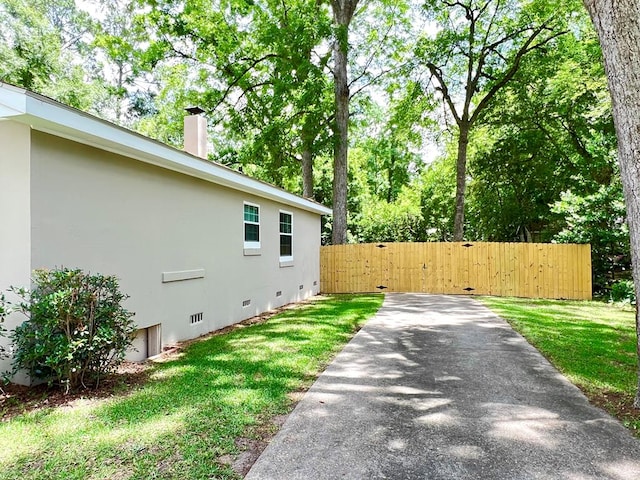 115 Westmont Dr, Dothan, AL 36301 - view of yard with a gate